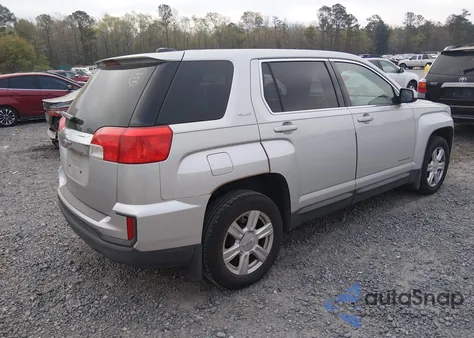 2016 GMC Terrain Sle-1 из США, поврежденный, VIN 2GKALMEK6G6109324